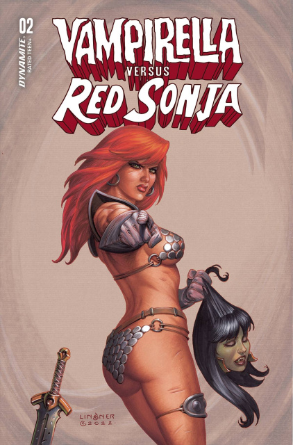 Vampirella vs. Red Sonja #2 (Linsner Cover)
