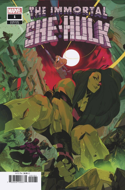 The Immortal She-Hulk #1 (Di Meo Empyre Cover)