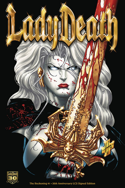 Lady Death: The Reckoning #1 (Signed 30th Anniversary Cover)