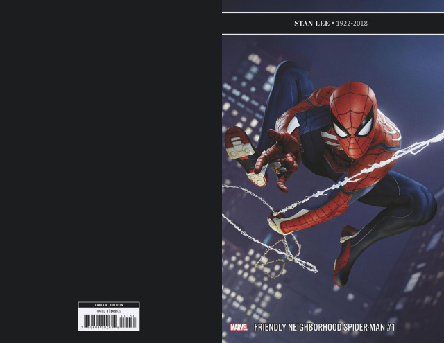 Friendly Neighborhood Spider-Man #1 (Game Cover)