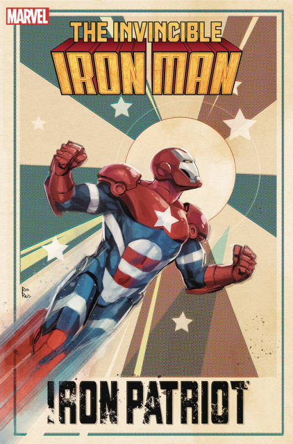 The Invincible Iron Man #19 (Rod Reis Iron Patriot Cover)