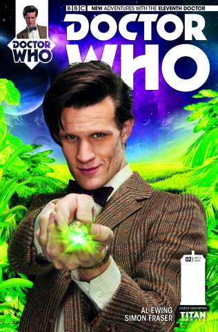 Doctor Who: New Adventures with the Eleventh Doctor #2 (Subscription Cover)