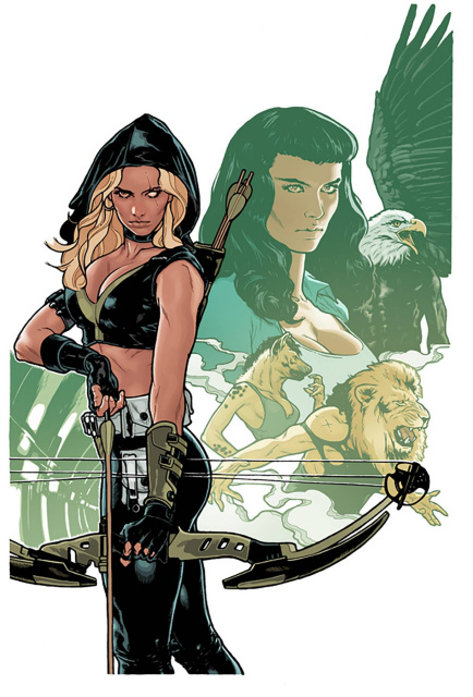 Robyn Hood: The Children of Dr. Moreau #1 (Spoke Cover)