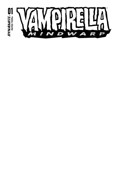 Vampirella: Mindwarp #1 (Blank Authentix Cover)