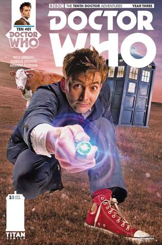 Doctor Who: New Adventures with the Tenth Doctor, Year Three #1 (Photo Cover)