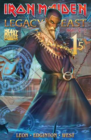 Iron Maiden: Legacy of the Beast - Night City #1 (Casas Cover)