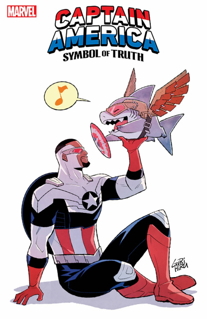 Captain America: Symbol of Truth #6 (Gurihiru Jeff Landshark Cover)