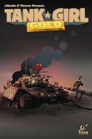 Tank Girl: Gold #1 (Tkachenko Cover)