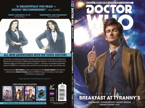 Doctor Who: Tenth Doctor Comic Strip Collection Vol. 1: Breakfast At Tyranny's