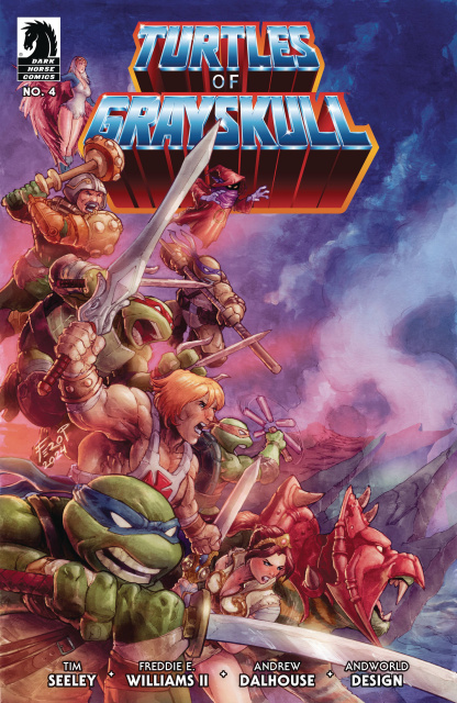 Masters of the Universe: Turtles of Grayskull #4 (Penic Cover)