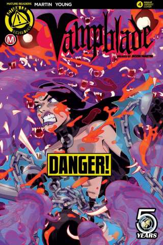 Vampblade #4 (Winston Young Risque Cover)