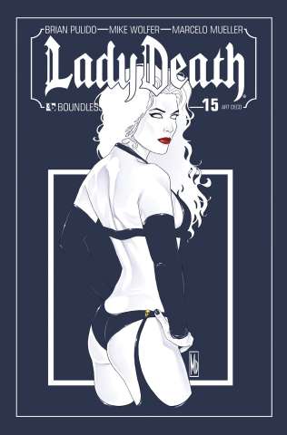 Lady Death #15 (Art Deco Variant Cover)