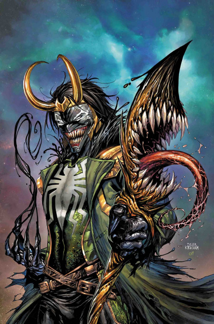 Avengers #11 (Kirkham Venomized Loki Cover)