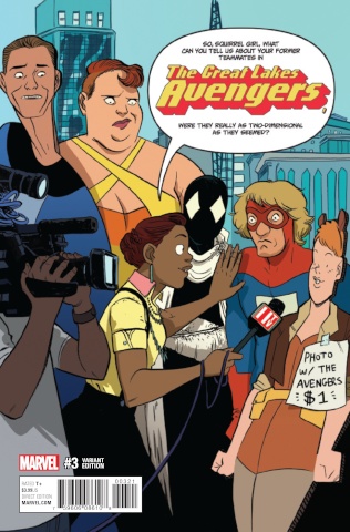Great Lakes Avengers #3 (Henderson Cover)