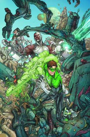 Cyborg #3 (Green Lantern 75th Annivsersary Cover)