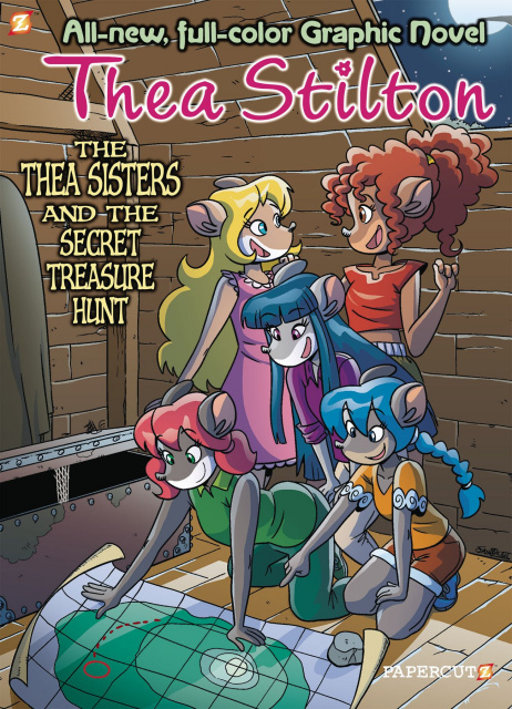 Thea Stilton Vol. 8: The Thea Sisters and the Secret Treasure Hunt