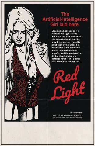 Red Light #3 (Erotic Film Homage Cover)
