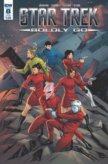 Star Trek: Boldly Go #8 (Subscription Cover)