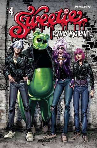 Sweetie: Candy Vigilante #4 (Rock Album Homage Cover)