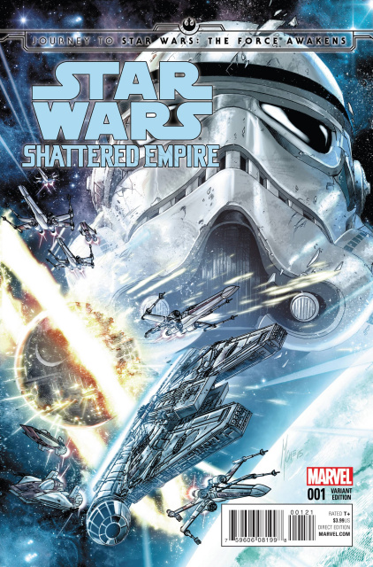 Journey to Star Wars: The Force Awakens - Shattered Empire #1 (Checchetto Cover)