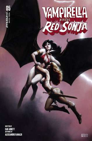 Vampirella vs. Red Sonja #5 (Beach Cover)
