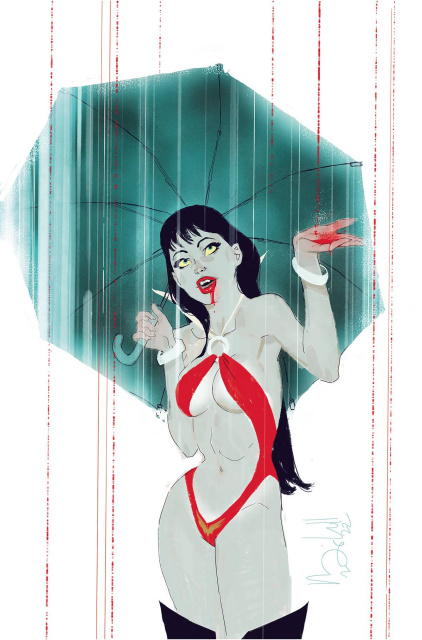 Vampirella Strikes #5 (25 Copy Caldwell Virgin Cover)