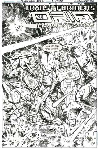 The Transformers: Drift - Empire of Stone #1 (10 Copy Cover)