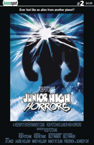 Junior High Horrors #2 (The Thing Parody Cover)