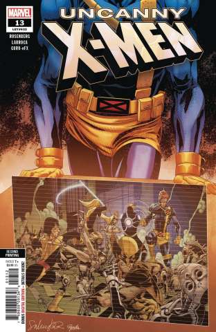 Uncanny X-Men #13 (Larroca 2nd Printing)