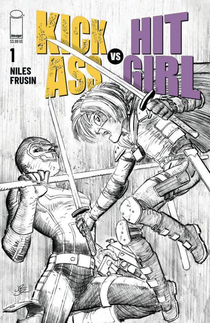 Kick-Ass vs. Hit-Girl #1 (Romita Jr Cover)