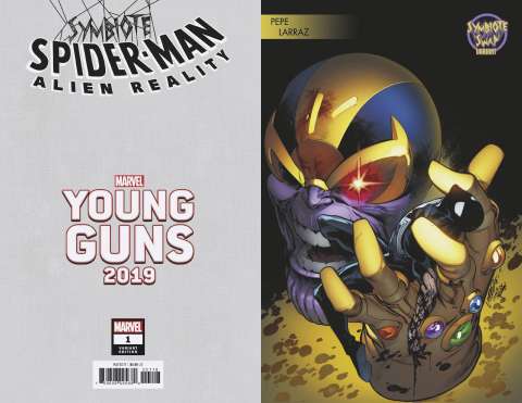 Symbiote Spider-Man: Alien Reality #1 (Larraz Young Guns Cover)