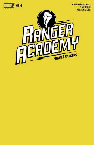 Ranger Academy #4 (Yellow Blank Sketch Cover)