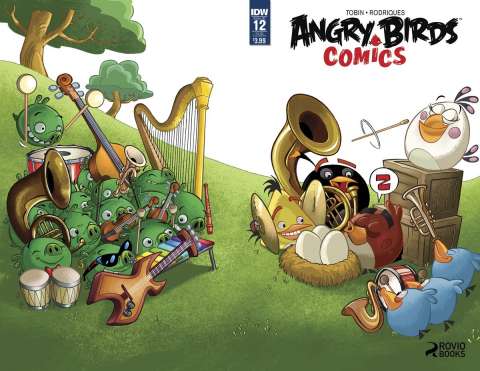 Angry Birds Comics #12 (Subscription Cover)