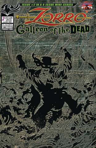 Zorro: Galleon of the Dead #2 (Pulp Cover)