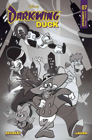 Darkwing Duck #7 (10 Copy Forstner B&W Cover)