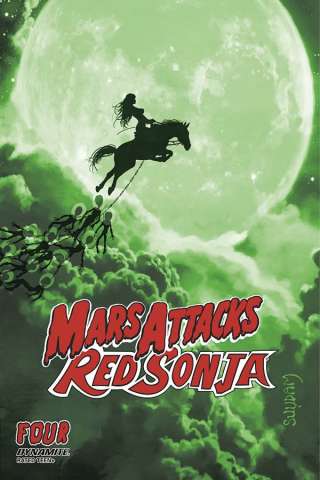 Mars Attacks / Red Sonja #4 (21 Copy Suydam Tint Cover)