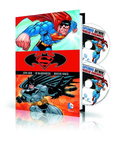 Superman / Batman Vol. 1: Book & DVD/Blu-Ray Set