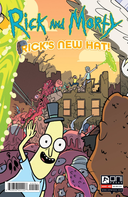 Rick and Morty: Rick's New Hat! #2 (Stern Cover)