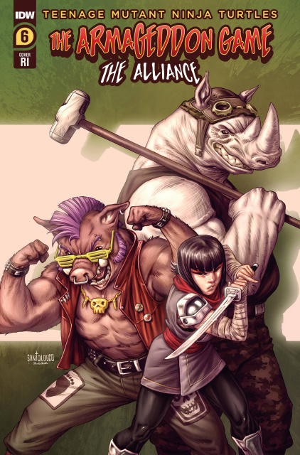 Teenage Mutant Ninja Turtles: The Armageddon Game - The Alliance #6 (10 Copy Santolouco Cover)