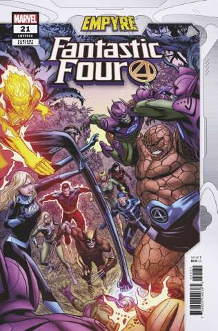 Fantastic Four #21 (Zircher Confrontation Cover)