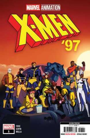 X-Men '97 #1 (Marvel Animation 2nd Printing)