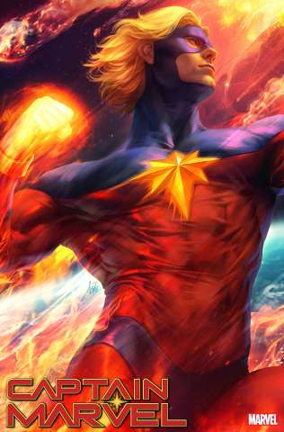 Captain Marvel #34 (Artgerm Teaser Cover)