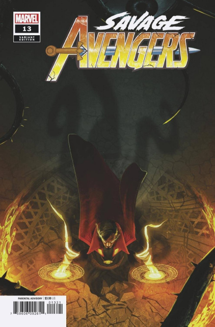 Savage Avengers #13 (Boss Logic Cover)