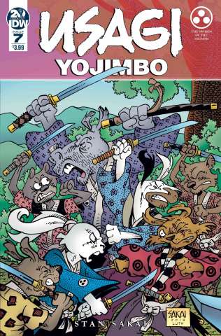 Usagi Yojimbo #7 (Sakai Cover)