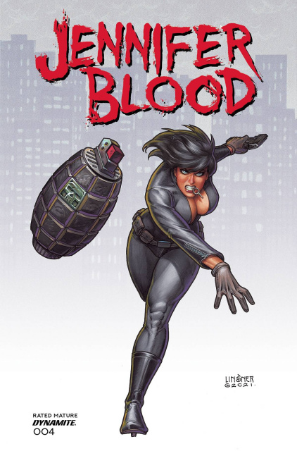 Jennifer Blood #4 (Linsner Cover)