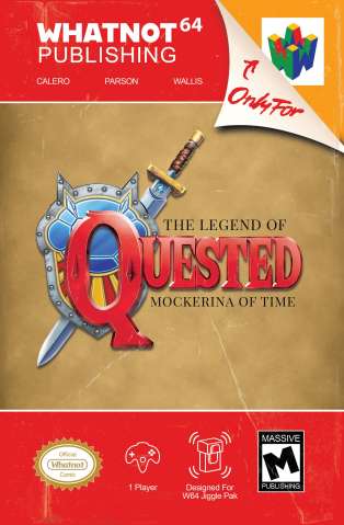 Quested #4 (Richardson Video Game Homage Cover)