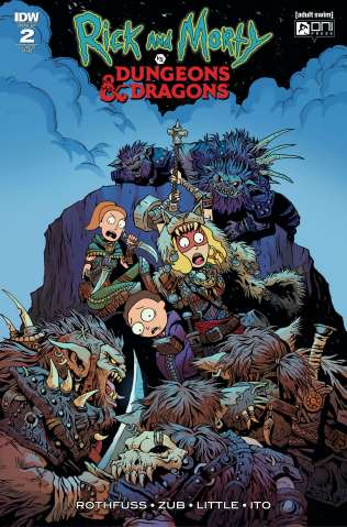 Rick and Morty vs. Dungeons & Dragons #2 (20 Copy Cover)