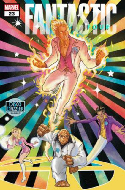 Fantastic Four #23 (Ben Su Disco Dazzler Cover)