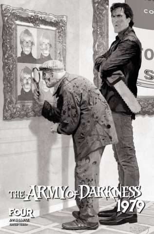 The Army of Darkness: 1979 #4 (10 Copy Suydam B&W Cover)
