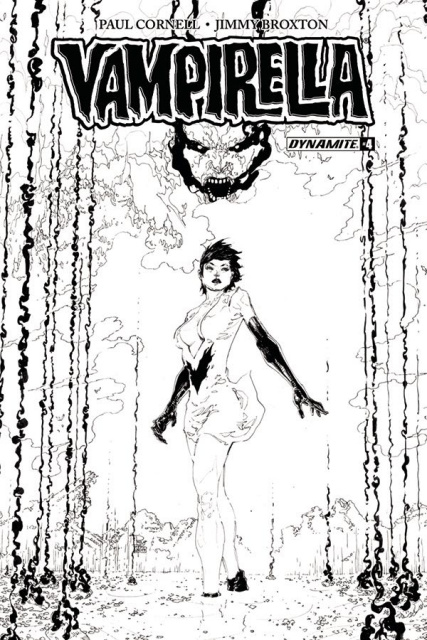 Vampirella #4 (20 Copy Tan B&W Cover)